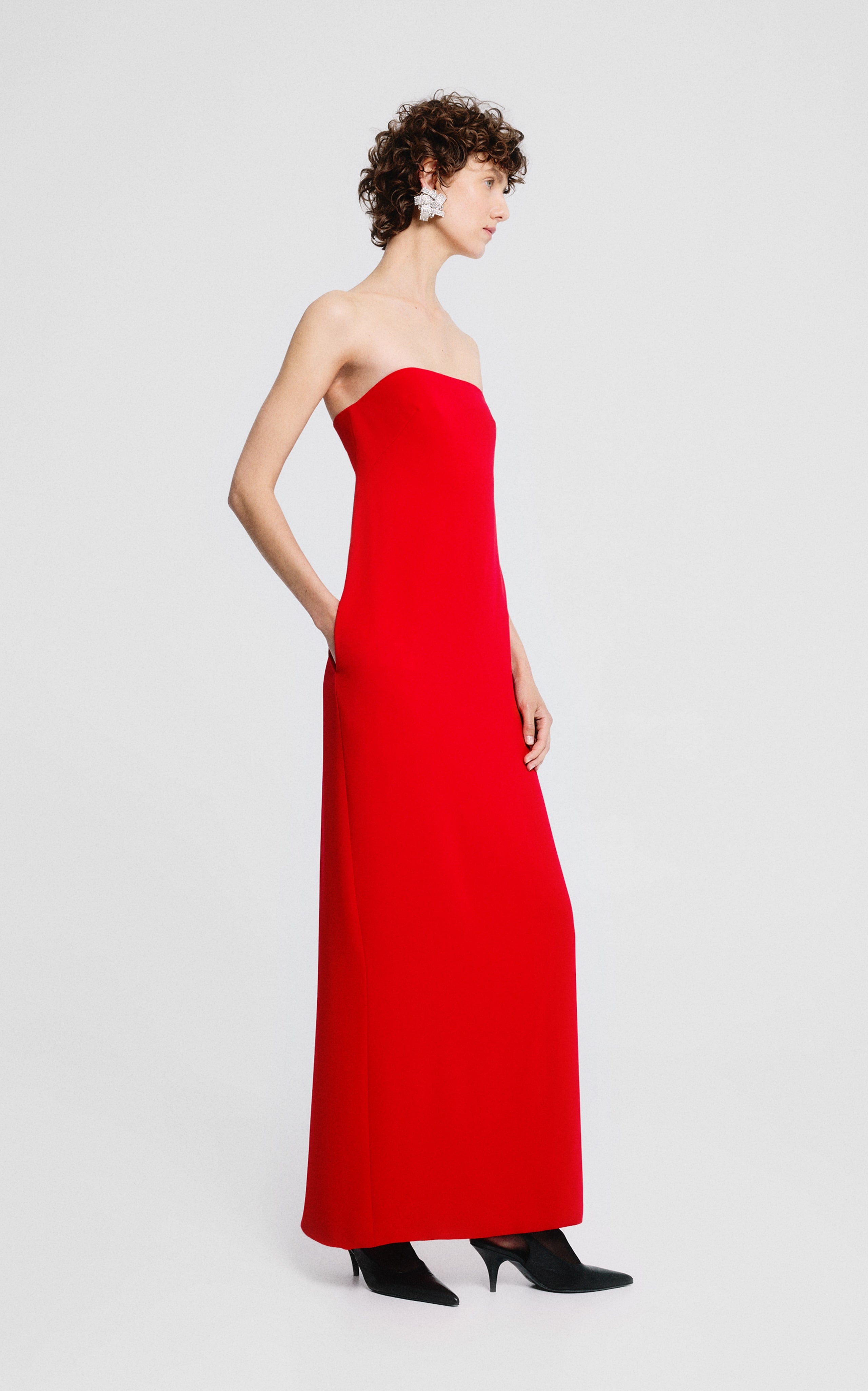 ワンピース ETRO Woman Dress Red WRHA0316AK759 X0872 Look 7 | Fall & Winter | Sophie et voilà | Sophie et Voilà