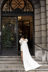 Dune from the back | Wedding dress | Sophie et Voilà