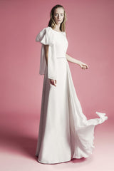 Edna with bow | Wedding dress | Sophie et Voilà
