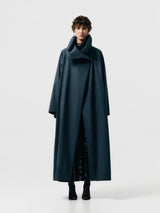 Technical oversize coat