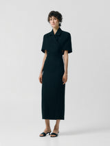 Straight ankle-length skirt