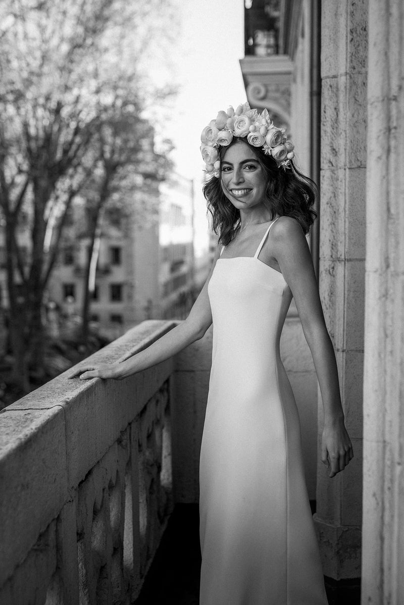 Deidre black and white | Wedding dress | Sophie et Voilà