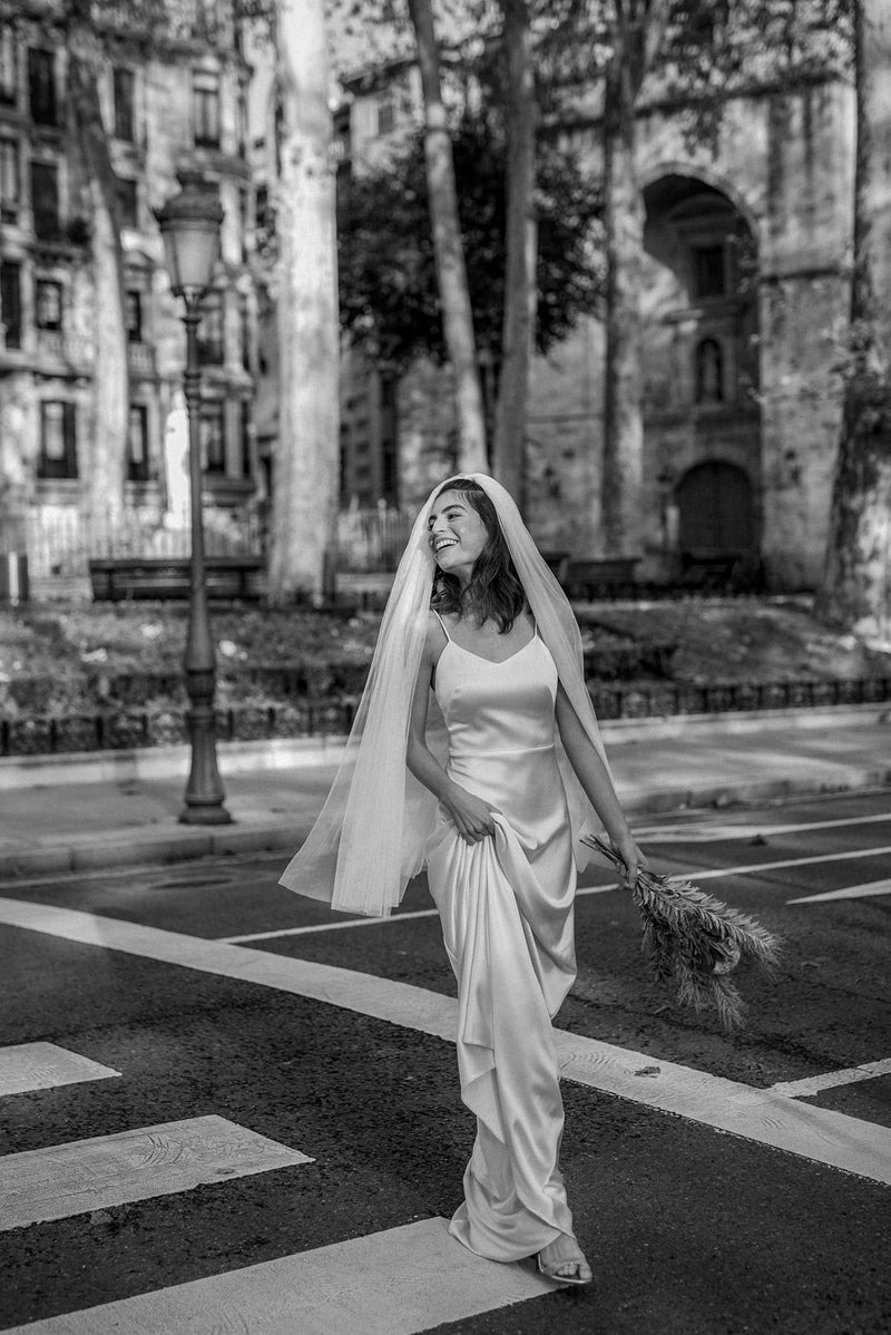 Dorotea black and white | Wedding dress | Sophie et Voilà